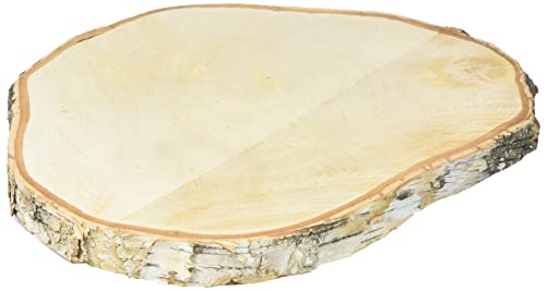 Rayher Holz, 55807000 Birkenscheibe, Durchmesser 29-32 cm, Braun