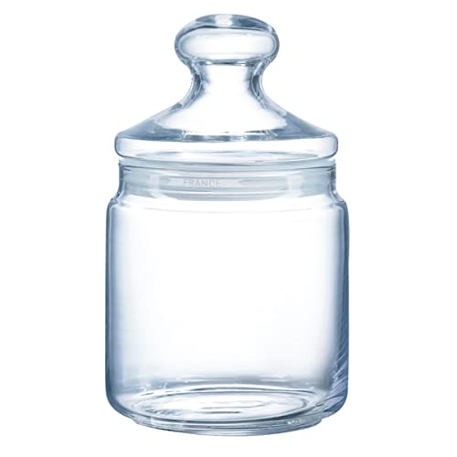 Luminarc ARC 11972 Pot Club Dose mit Deckel, Vorratsglas, Bonbondose, 750 ml, Glas, transparent, 1 Stück