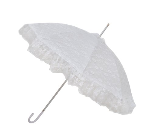happy rain Brautschirm Stockschirm Regenschirm Damen weiß