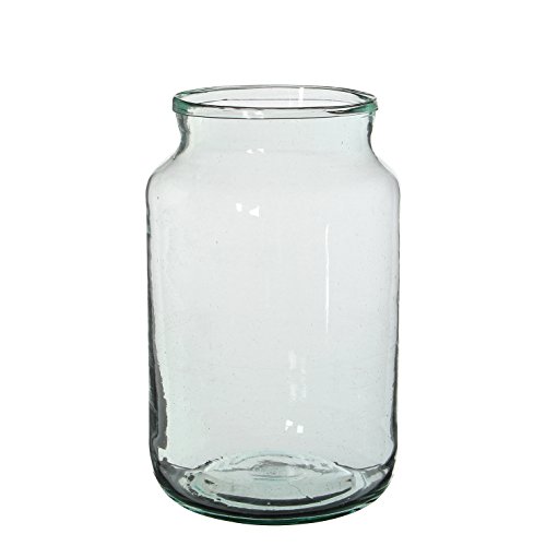 MICA Decorations Vienne Vase, Glas, transparent, H 30 cm D 18 cm