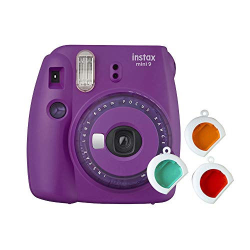 Fujifilm instax Mini 9 Kamera mit Farblinsen, Lila