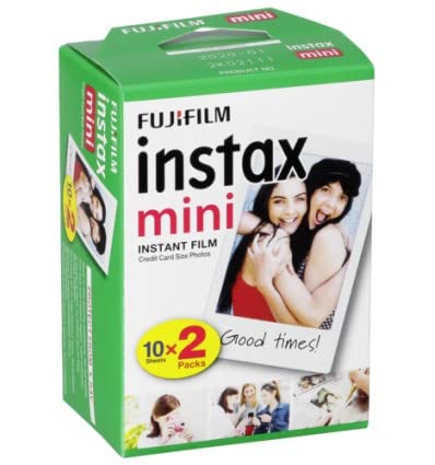 instax Mini Film, Doppelpack (2x10 Aufnahmen)