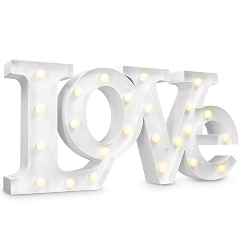 Navaris LED Schriftzug LOVE