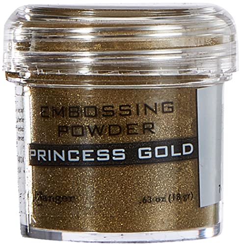 Ranger Princess Embossing Puder Gold, Synthetic Material, 4.4 x 4.4 x 4.4 cm