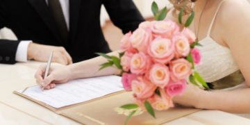 Der neue Name nach der Hochzeit / Heirat (Namensänderung)