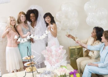 Bridal Shower, Bachelorette Party oder Braut-Party
