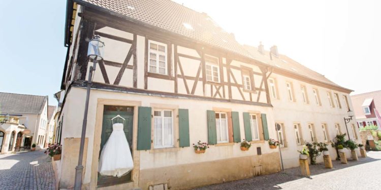 Die kirchliche Hochzeit von Anna und Rüdiger mit Hochzeitsfeier im Ketschauer Hof in Deidesheim