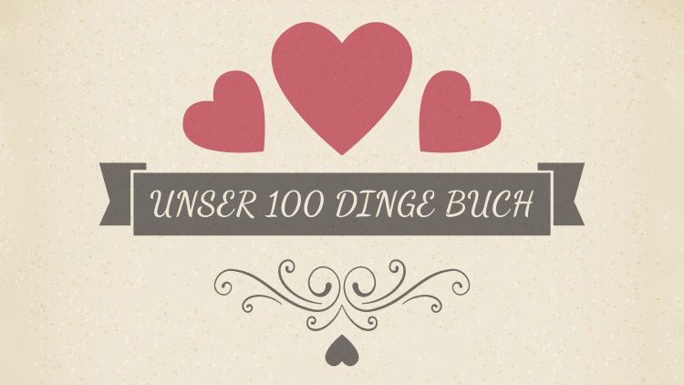 Das 100 Dinge Buch Als Geschenk Zur Hochzeit