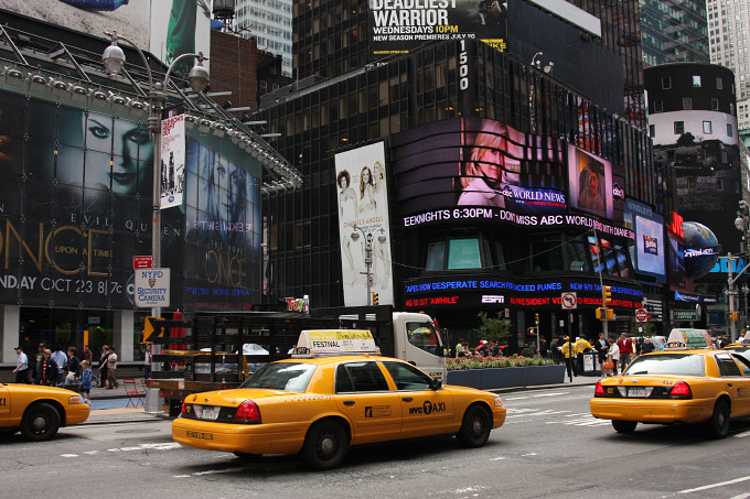 Times Square Broadway in New York Bild 3