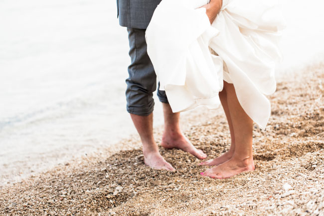 Eine standesamtliche Hochzeit am Strand direkt am Meer Bild 2