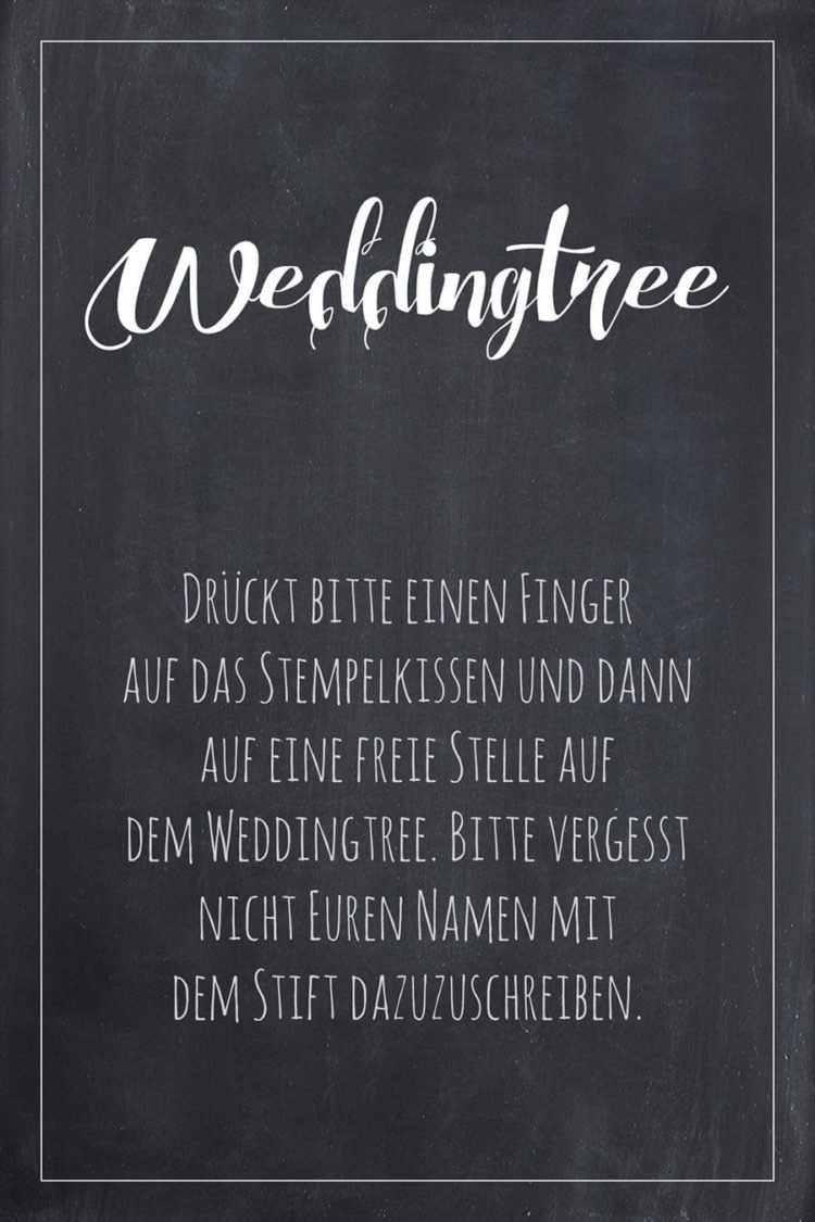 Über 35 Vorlagen für Schilder für eure DIY Hochzeit!