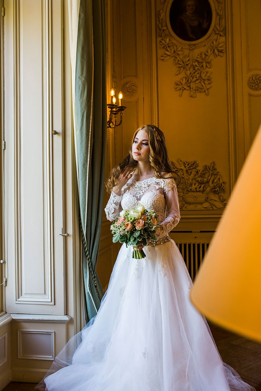 Braut in der Villa Rothschild