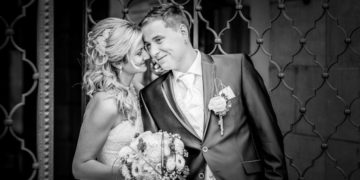 Die rustikale Hochzeit in Orange von Karolin & Michael