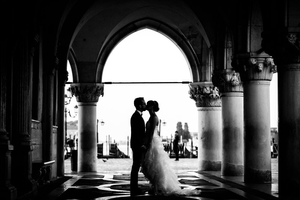 Brautpaar-Fotoshooting in Venedig