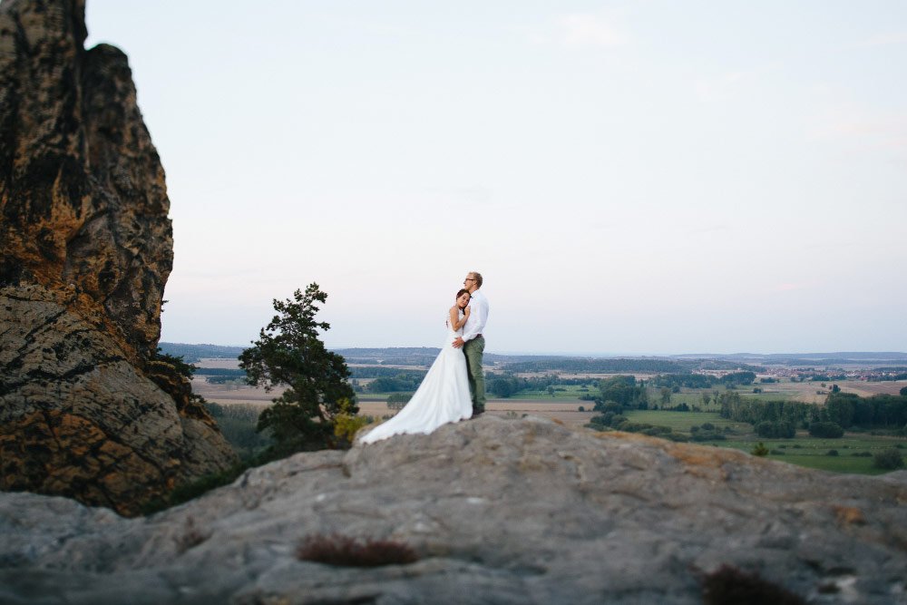 Braut-Fotoshooting im Harz