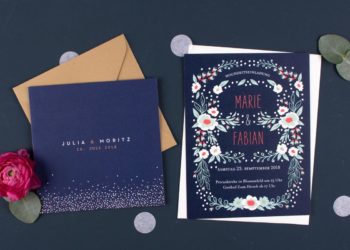 Hochzeitspapeterie mit Liebe gemacht von Rosemood