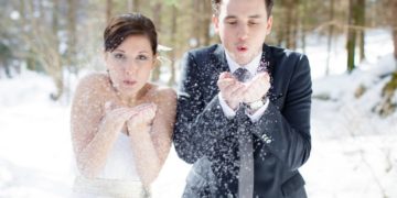 Winterliche Hochzeitsinspirationen beim Styled Shooting in Tirol