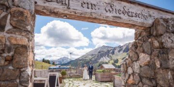 Eine Hochzeit fast in den Wolken – auf der Edelweissalm am Obertauern