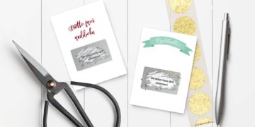 Rubbellos zur Hochzeit selber basteln