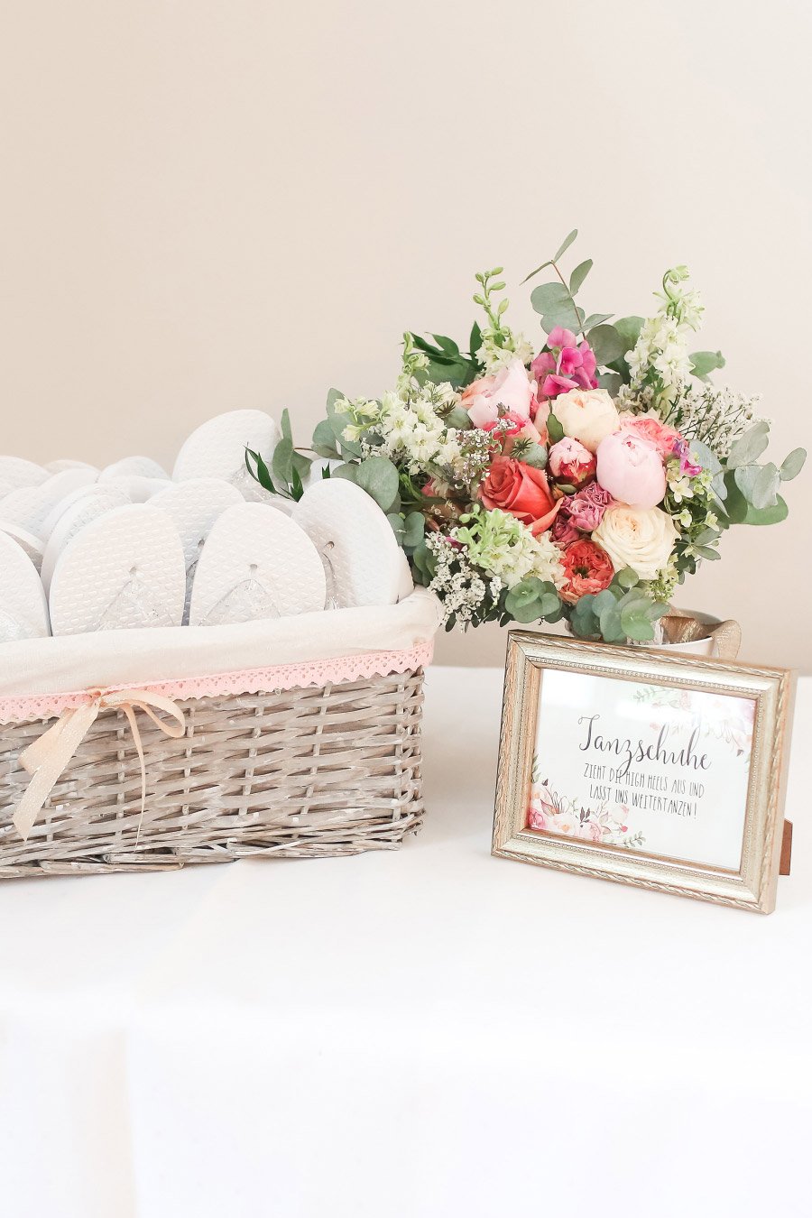 FlipFlops für müde Tanzfüße bei der Hochzeit