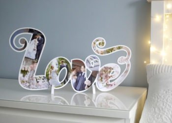 Personalisierte Love Deko-Buchstaben für eure Hochzeit