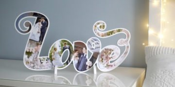 Personalisierte Love Deko-Buchstaben für eure Hochzeit