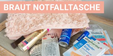 Braut-Notfallpaket Dies solltet ihr am Tag der Hochzeit dabei haben