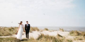 Vegane Hochzeit von Tanja und René am Strand von Schillig
