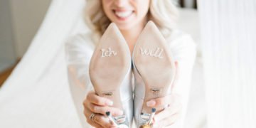 Schuhsticker für die Hochzeit Eyecatcher für die Schuhe