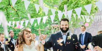 Hof-Hochzeit von Nicolina & Jürgen mit freier Trauung
