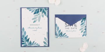 Frische Designs für eure Hochzeitseinladungen von Rosemood