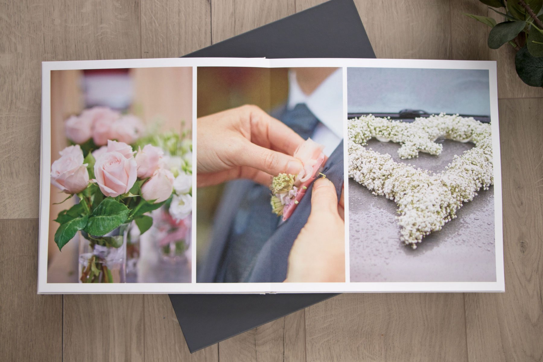 Erfahrungsbericht Saal Digital: Fotobuch mit Hochzeitsfotos Innenseiten