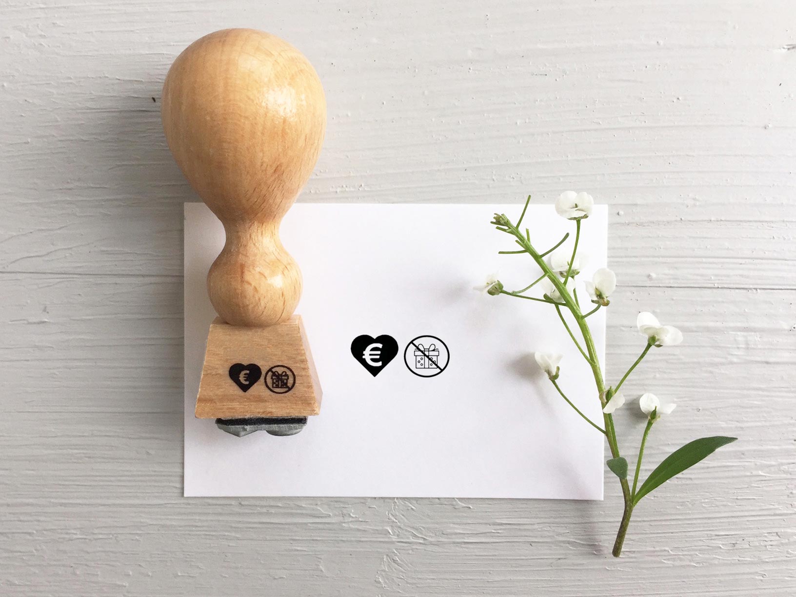 Stempel zur Hochzeit: Geld Geschenk zur Hochzeit