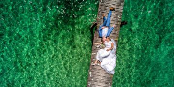 Hochzeit von Alexa & Holger am Chiemsee in Oberbayern