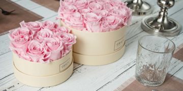 GRACE flowerbox Table Size Kollektion für die Tischdeko bei der Hochzeit