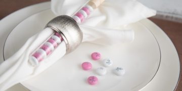 My M&M’s® im Reagenzglas als personalisiertes Gastgeschenk zur Hochzeit