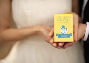 Chaoskarten-Hochzeitsspiel: Aufgaben für die Gäste am Tag der Hochzeit