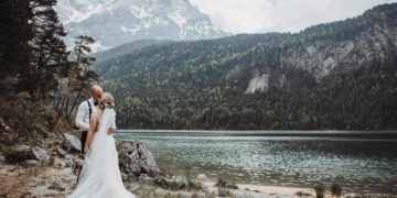 Elopement am Eibsee – Ganz intim nur zu zweit heiraten
