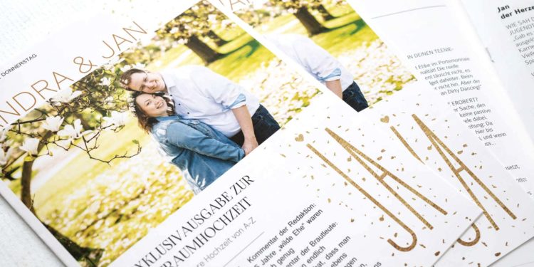 Hochzeitszeitung: Alles was ihr zur Zeitung für die Hochzeit wissen müsst