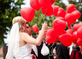 Helium-Ballons für die Hochzeit: Dies solltet ihr beachten!