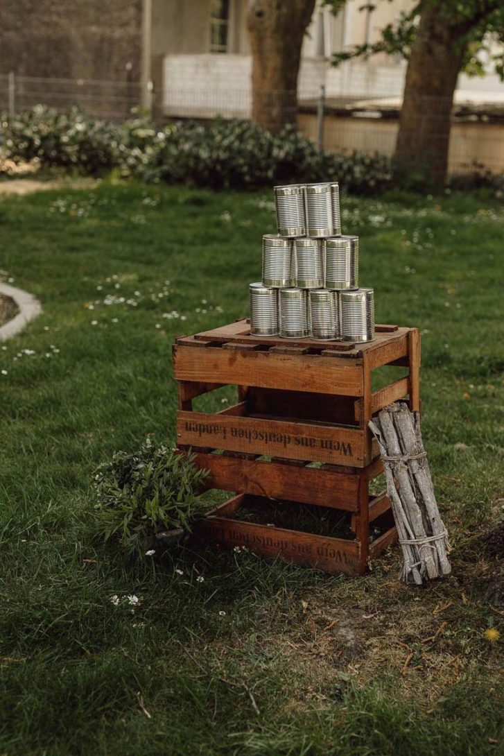 Kinder bei der Hochzeitsfeier DIY Outdoor Spielplatz