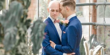 Hochzeit im Gewächshaus Biodom Esslingen