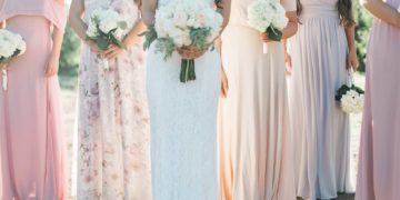 Die passenden Kleider für Brautjungfern