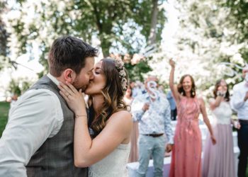 Rustic Chic Hochzeit mit einem Hauch Boho