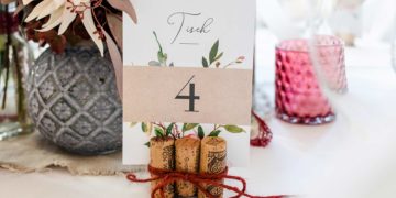Korken von Flaschen für die DIY Hochzeit nutzen