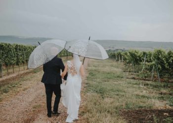 Sommerhochzeit im Regen in der Haldmühle Bissersheim