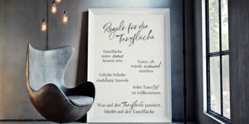 Regeln für die Tanzfläche: Freebie als Download