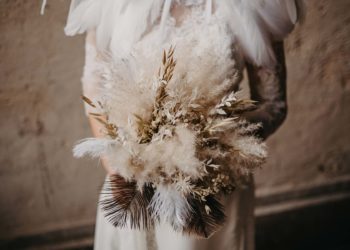 Trockenblumen für die Hochzeit: für den Brautstrauß und als Tischdeko