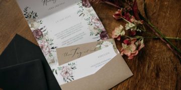 Pocketfold Einladungen zur Hochzeit drucken lassen