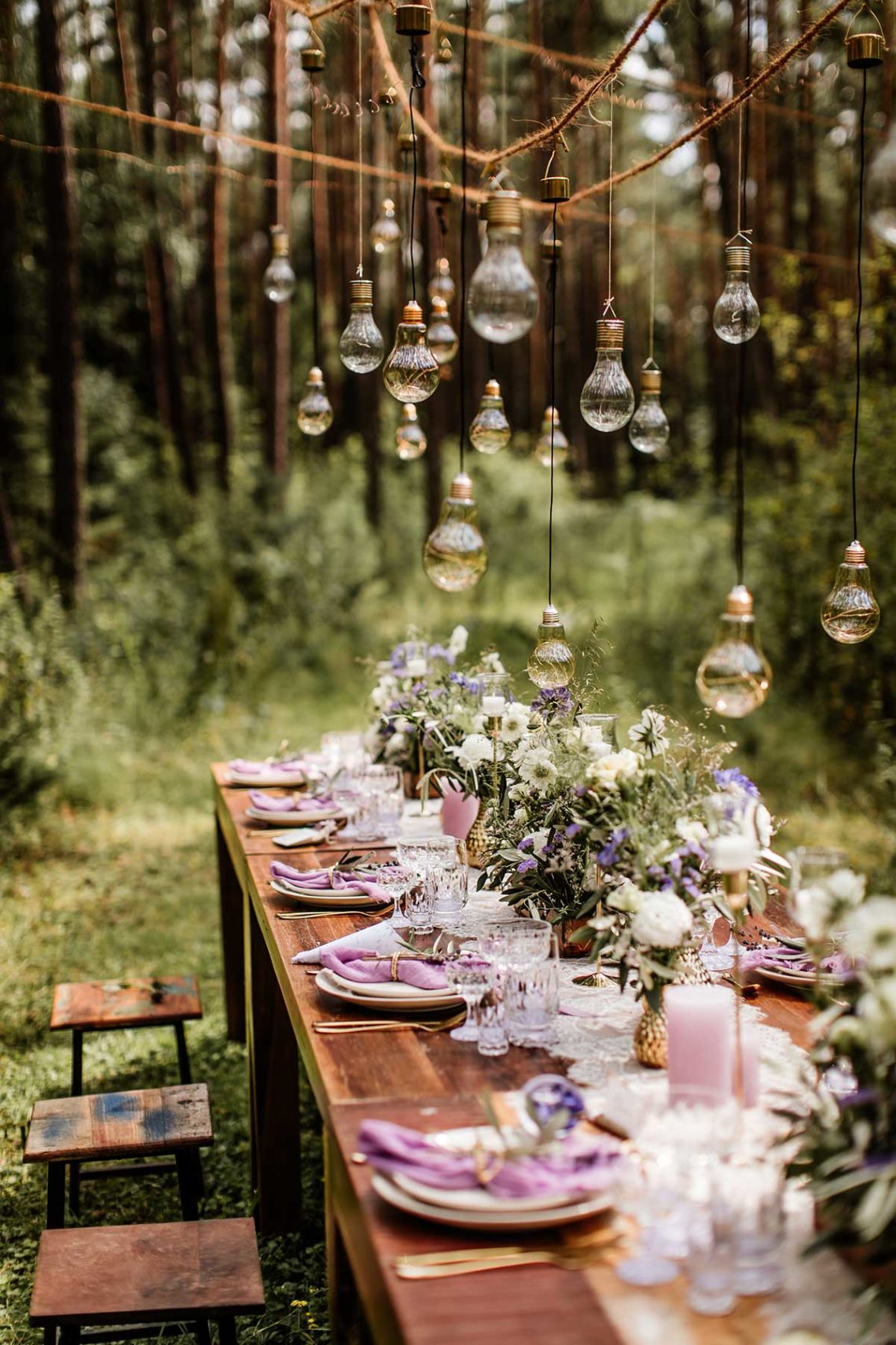 Hochzeit im Wald So könntet ihr in der Natur heiraten